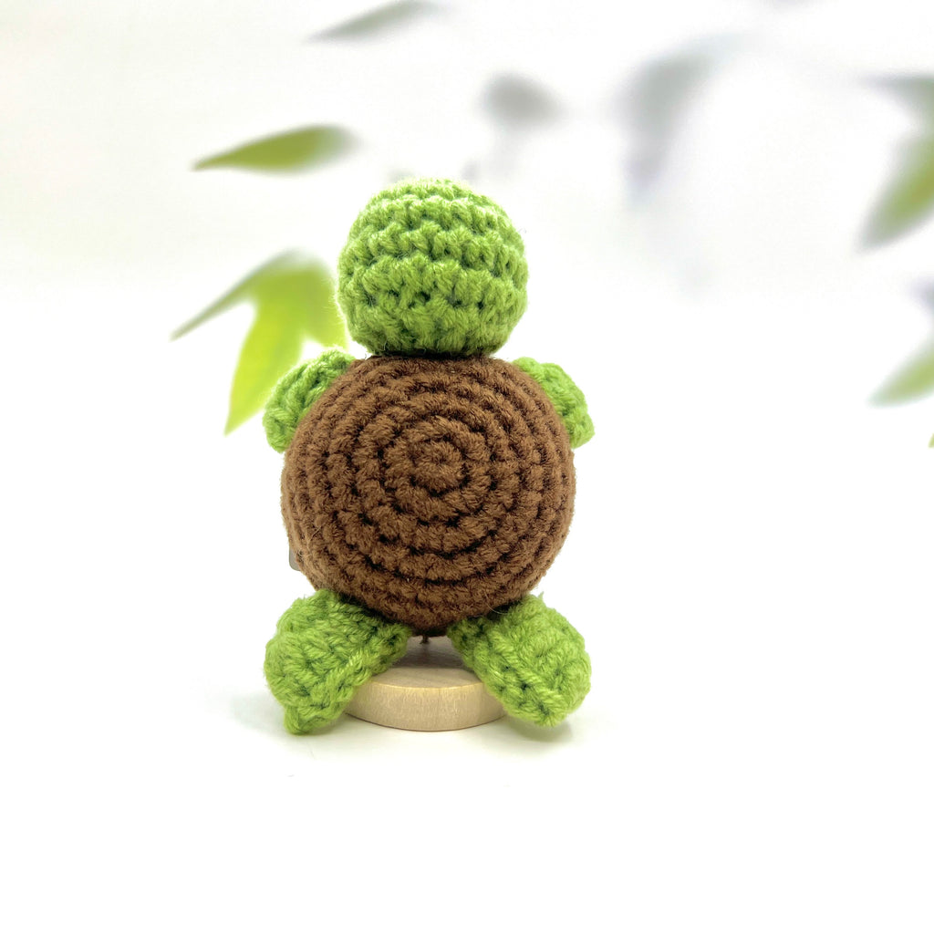 Positive Turtle Crochet Pocket Hug