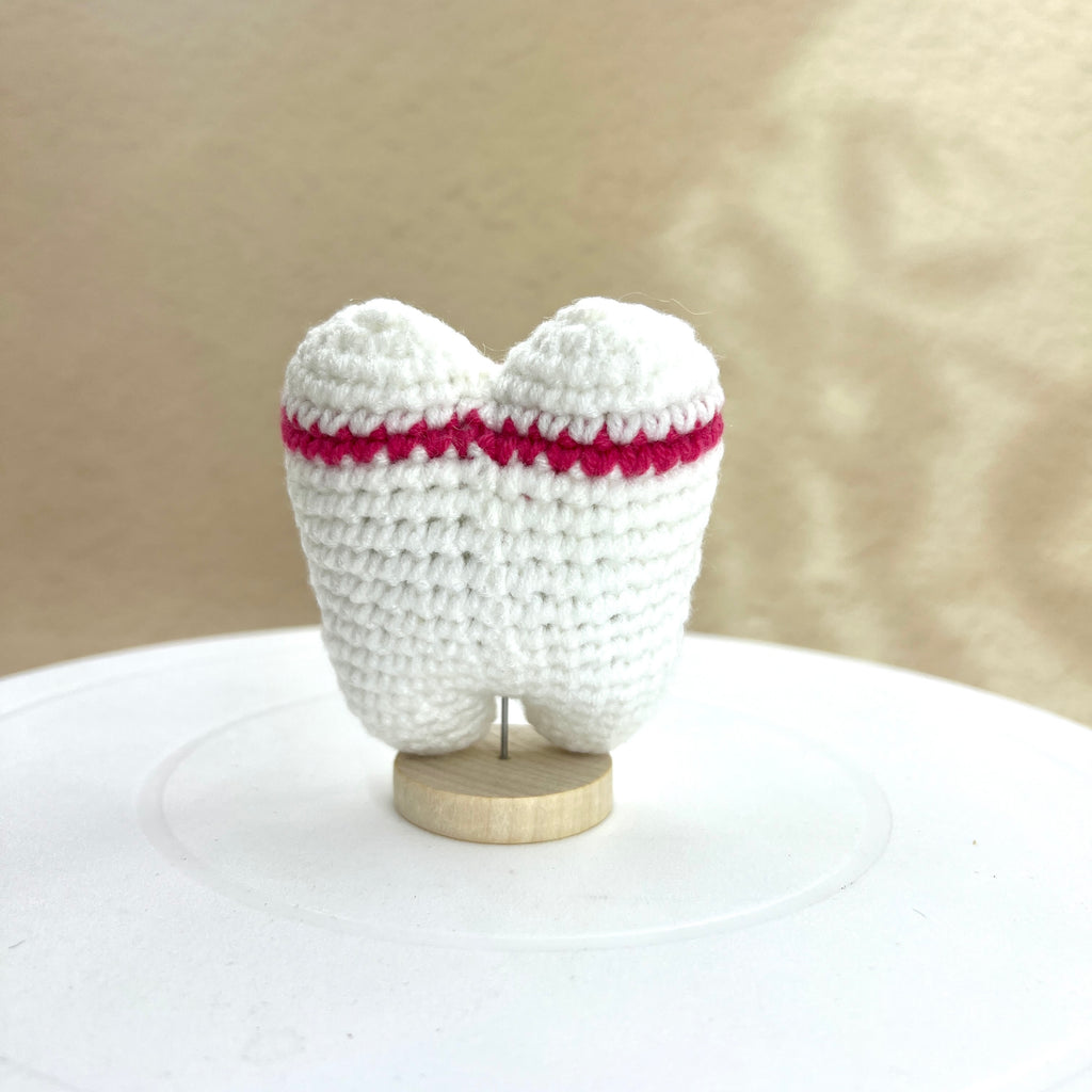 Positive Tooth – Crochet Pocket Hug
