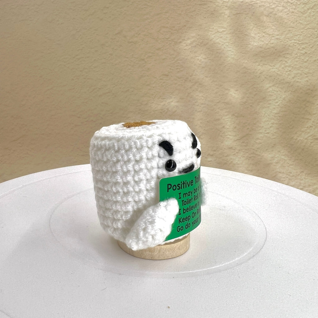 Positive Toilet Roll – Crochet Pocket Hug